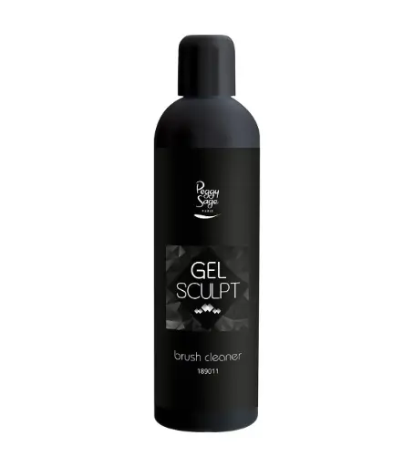 [M.17698] PEGGY SAGE gel sculpt  brush cleaner 240ml