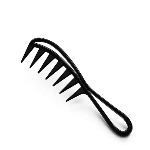 [M.12747] Pacinos Wide Tooth Flex Comb C-H4