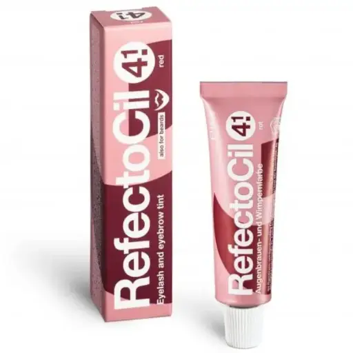 [M.13076] RefectoCil Augenbrauen Und Wimpernfarbe 4.1 Rot 15 ml