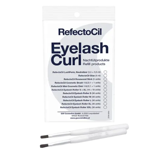 [M.13089] RefectoCil Kosmetikpinsel 1 & 2 (Pinsel 1 & Pinsel 2 einstellen)