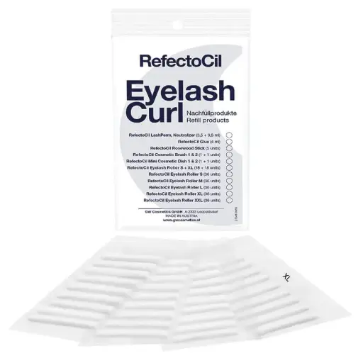 [M.13078] RefectoCil Wimpernroller 36 Rollen XL