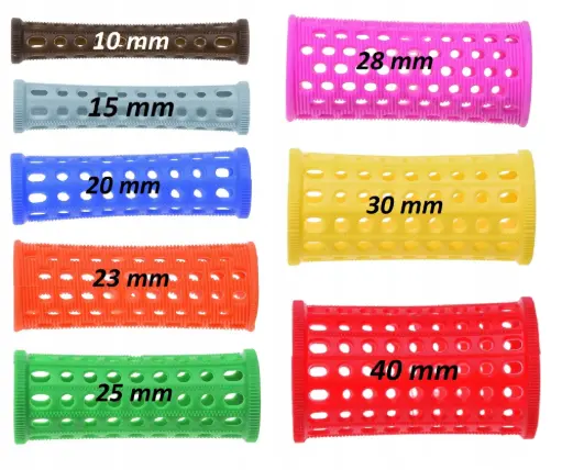 [M.17381] SIBEL PLASTIK WICKLER NADELN  ROSA 10 STK