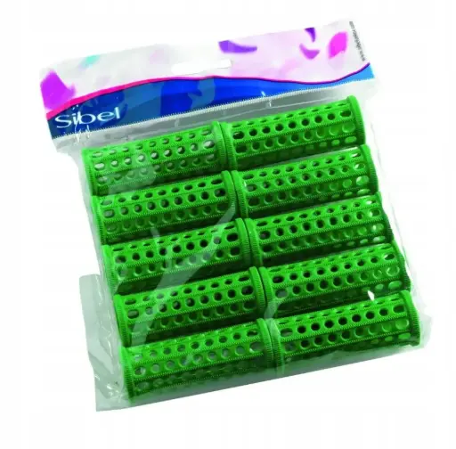 [M.17384] SIBEL PLASTIK WICKLER NADELN GRUEN 10 STK