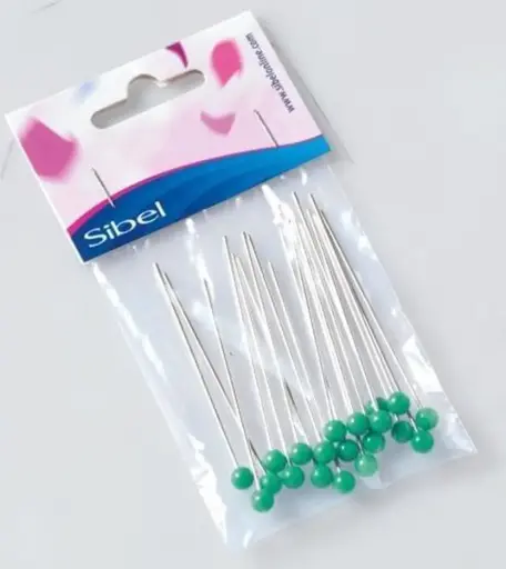 [M.16592] SIBEL STECKER METALL 67MM 20STK