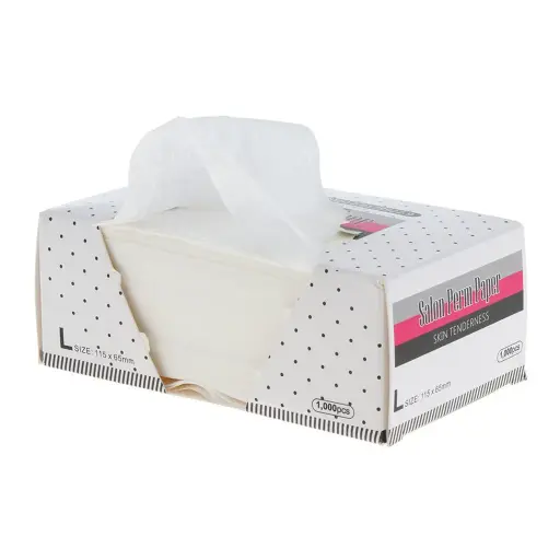 [M.15288] Salon Perm Paper-Dauerwellenpapier 115x65mm 1000 Stk