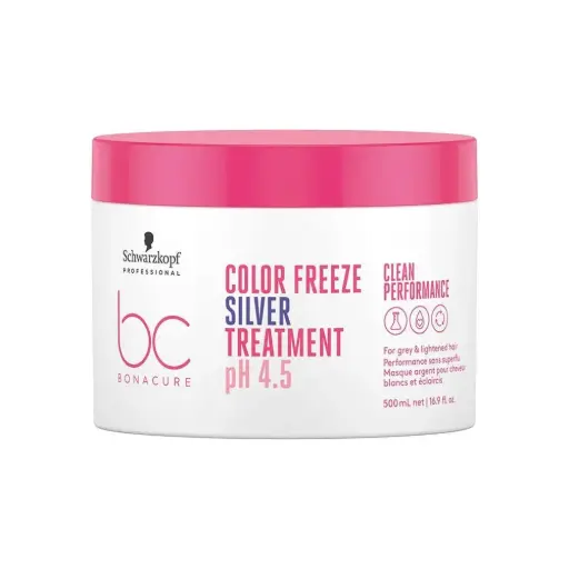 [M.16458] Schwarzkopf Professional BC Color Freeze Silver Maske 500ml