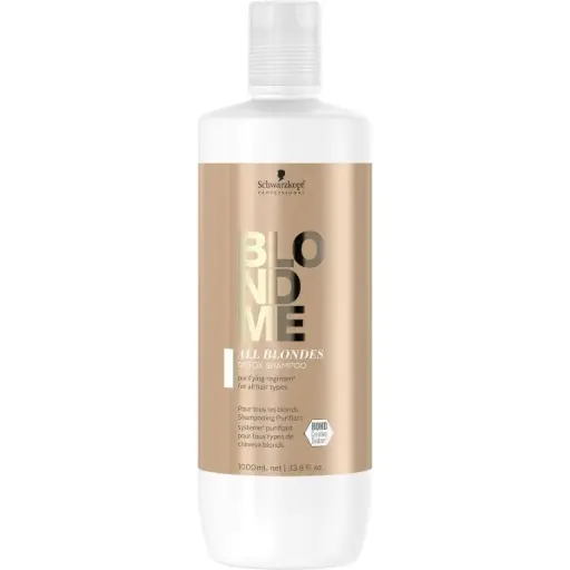 [M.14450] Schwarzkopf Professional BLONDME All Blond Detox Shampoo 1000ml