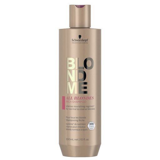 [M.14437] Schwarzkopf Professional BLONDME All Blonde Rich Shampoo 300ml