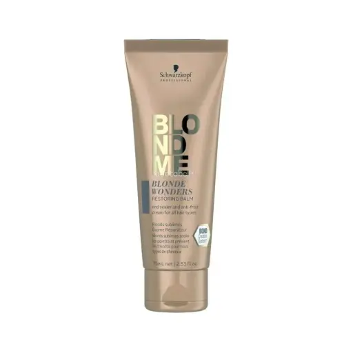 [M.18295] Schwarzkopf Professional BLONDME Blond Wonders Restoring Balm 75ml