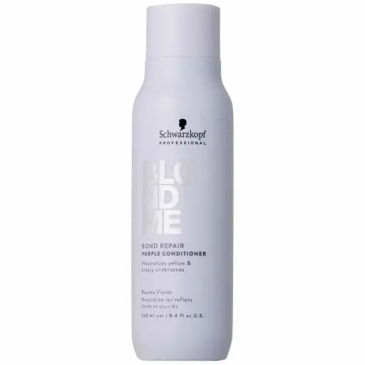 [M.17472] Schwarzkopf Professional BLONDME Bond Repair Purple Conditioner 250ml