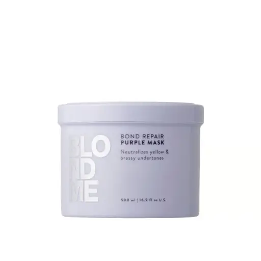 [M.17474] Schwarzkopf Professional BLONDME Bond Repair Purple Maske 500ml