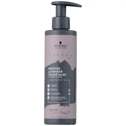 [M.17160] Schwarzkopf Professional Chroma ID Bonding Color Mask 8-19 Frosted Lavender 300ml