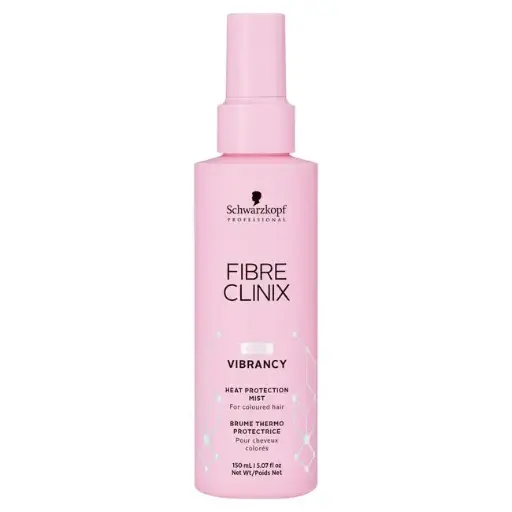 [M.16392] Schwarzkopf Professional Fibre Clinix Vibrancy Heat Protection Mist 150ml