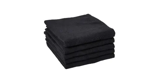 [M.14304] Schwarzkopf Professional Handtücher Schwarz (5 Stück) 