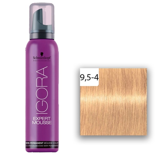 [M.14291.336] Schwarzkopf Professional IGORA EXPERT Mousse Beige 9,5-4 100ml