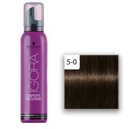 [M.14271.091] Schwarzkopf Professional IGORA EXPERT Mousse Hellbraun 5-0 100ml