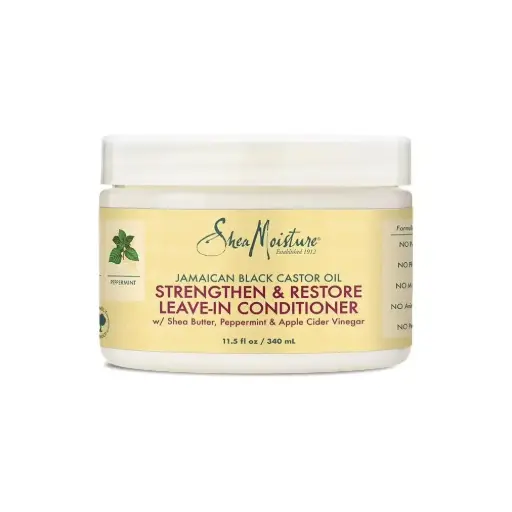 [M.14811] Shea Moisture Jamaican Black Castor Oil Leave In Conditioner 11oz