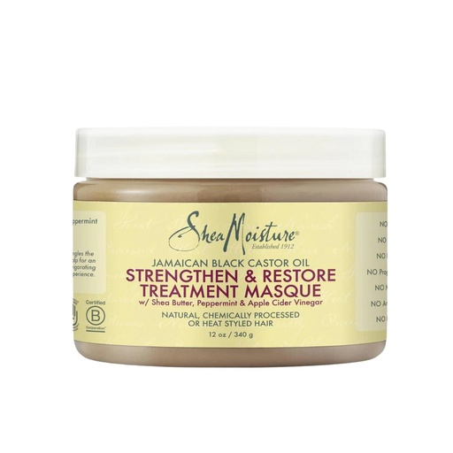 [M.14809] Shea Moisture Jamaican Black Castor Oil Masque 12oz