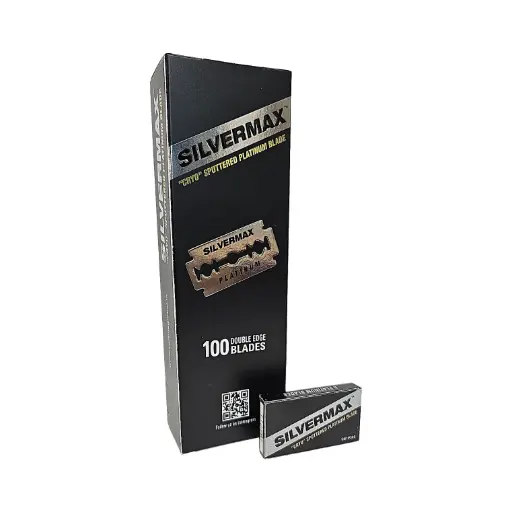 [M.17181] Silvermax Rasierklingen Double Edge 100stk