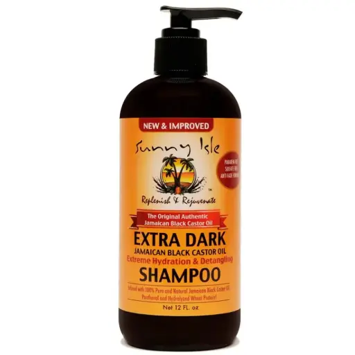 [M.14752] Sunny Isle Jamaican Black Castor Extra Dark Shampoo 12oz