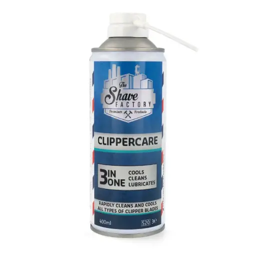 [M.17178] THE SHAVE FACTORY Clippercare Spray 3 In 1 400ML