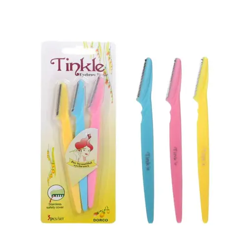 [M.17444] Tinkle Eyebrow Razor Display 3Stk