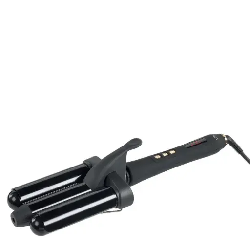 [M.17261] ULTRON Curling Iron Barrels 3B‐Waver 3xØ32cm