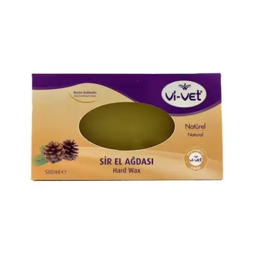 [M.14542] VI-VET HARD WAX NATURAL 500ML