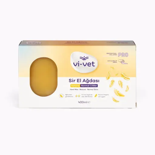 [M.17522.780] VI-VET Haarentfernung Wachs Natural 400ML