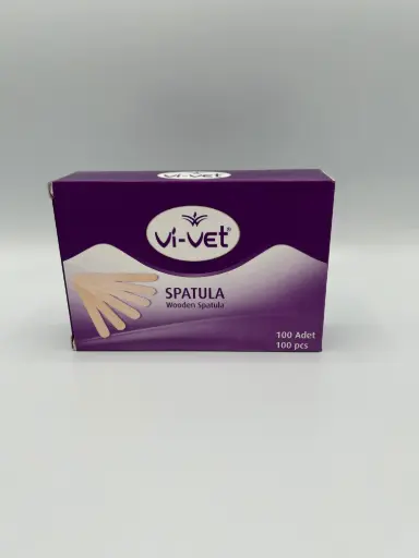 [M.14530] VI-VET Holzspatel 100stk.
