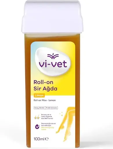 [M.17519] VI-VET Roll-on-Wachspatrone Lemon 100ML