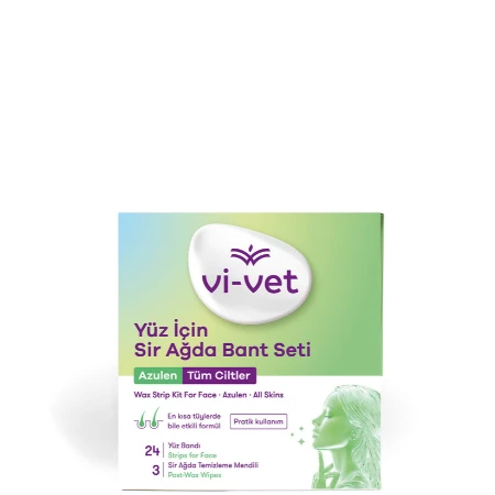 [M.17527.480] VI-VET WAX STRIP FOR FACE AZULEN
