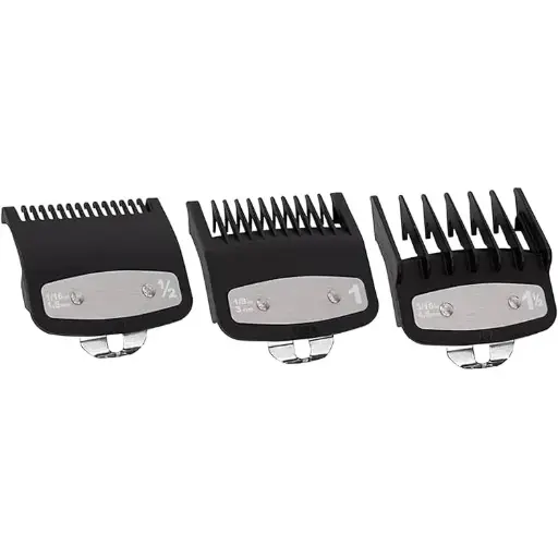 [M.17573] WAHL Professional Plastik Aufsteckkamm-Set 3stk