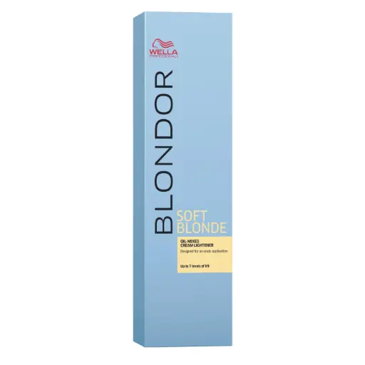 [M.17502] Wella Professional Blondor Soft Blonde 7 Cream 200ml