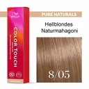 Wella Professional COLOR TOUCH Pure Naturals 8/05 hellblond natur-mahagoni 60ml