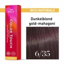Wella Professional COLOR TOUCH Rich Naturals 6/35 dunkelblond gold-mahagoni 60ml