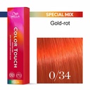 Wella Professional COLOR TOUCH Special Mix 0/34 gold-rot 60ml