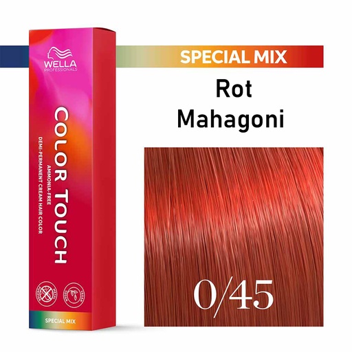 [M.11203] Wella Professional COLOR TOUCH Special Mix 0/45 rot-mahagoni 60ml