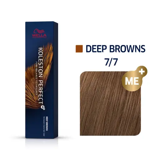 [M.11044] Wella Professional KOLESTON Perfect Me+ Deep Browns 7/7 Mittelblobd braun 60ml