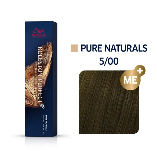 [M.11018] Wella Professional KOLESTON Perfect Me+ Pure Naturals  5/00 Hellbraun natur 60ml