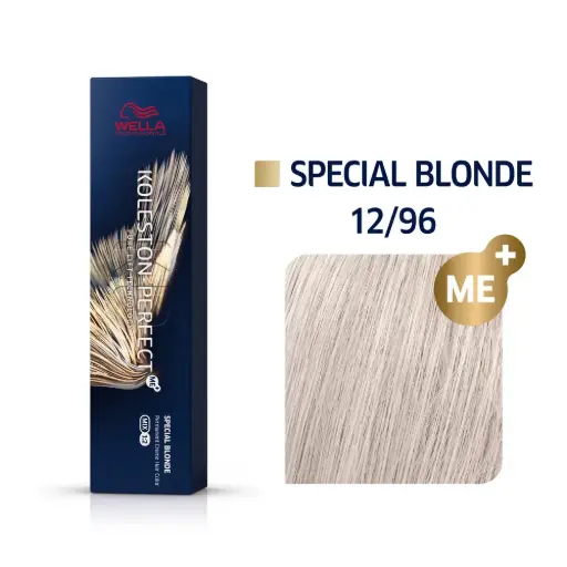 [M.11062] Wella Professional KOLESTON Perfect Me+ Special Blonde 12/96 Special blond cendré-violett 60ml