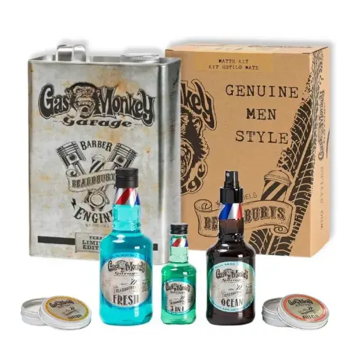 [M.17881] Beardburys & Gas Monkey Hair treatment Matt effect