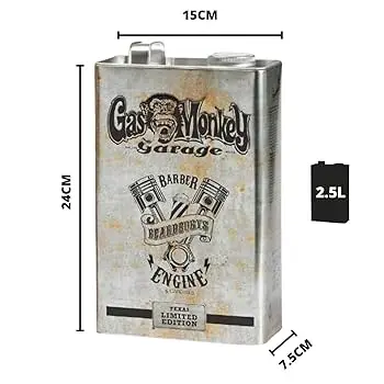 [M.17882] Beardburys & Gas Monkey Case (Leer)