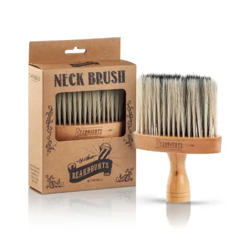 [M.17920] Beardburys Holz Nackenbürste