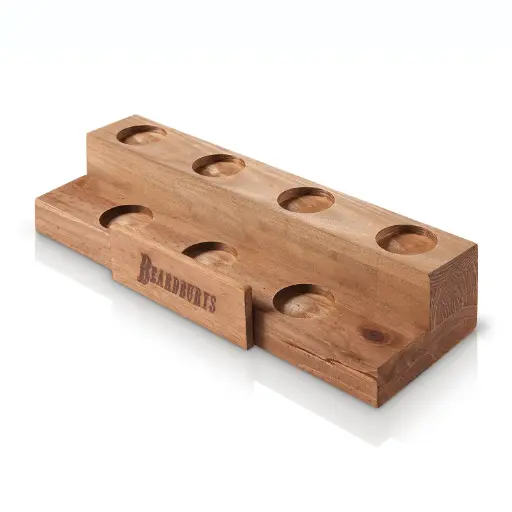 [M.17928] Beardburys Holz Tischdisplay