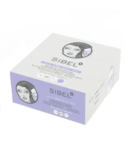 [M.17948] SIBEL Alufolie geprägt 14MU Violett 27cmx12cm 300Stk
