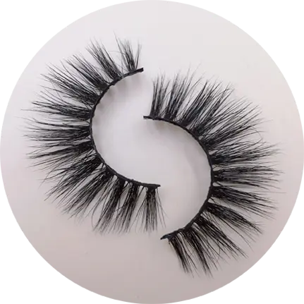 [M.13442] MAD Lashes Wimpern WHITE  3D05 15mm