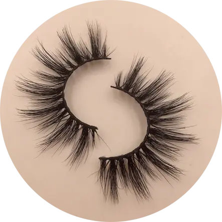 [M.12482] MAD Lashes Wimpern WHITE  3D09 15mm