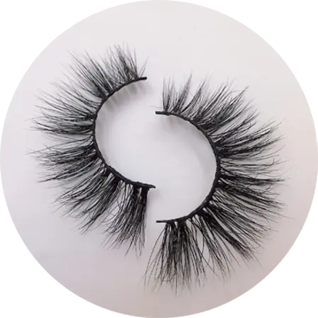[M.12500] MAD Lashes Wimpern WHITE DC65 16mm
