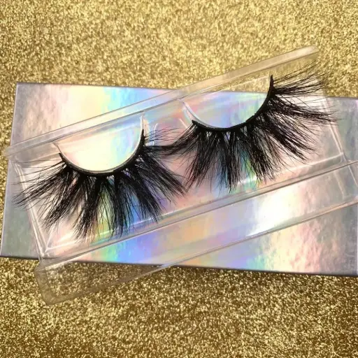 [M.12505] MAD Lashes Wimpern Gold  DL03 25mm